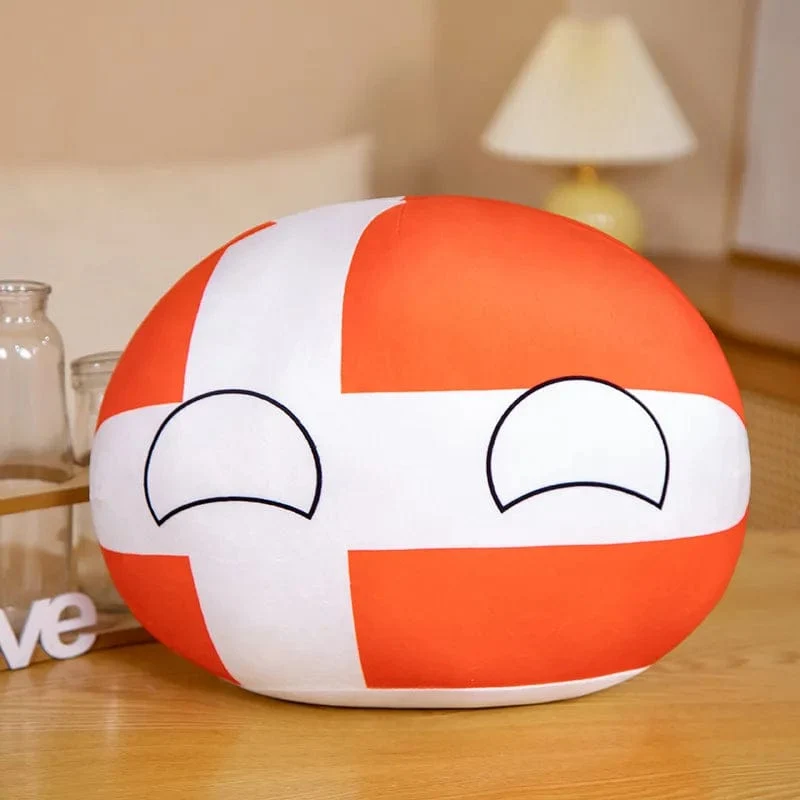 70 Arten Polandball Anhänger Country Balls 10cm Country Ball Plüschtiere Countryball Gefüllte Puppe Spielzeug Weihnachtsgeschenk für Kinder