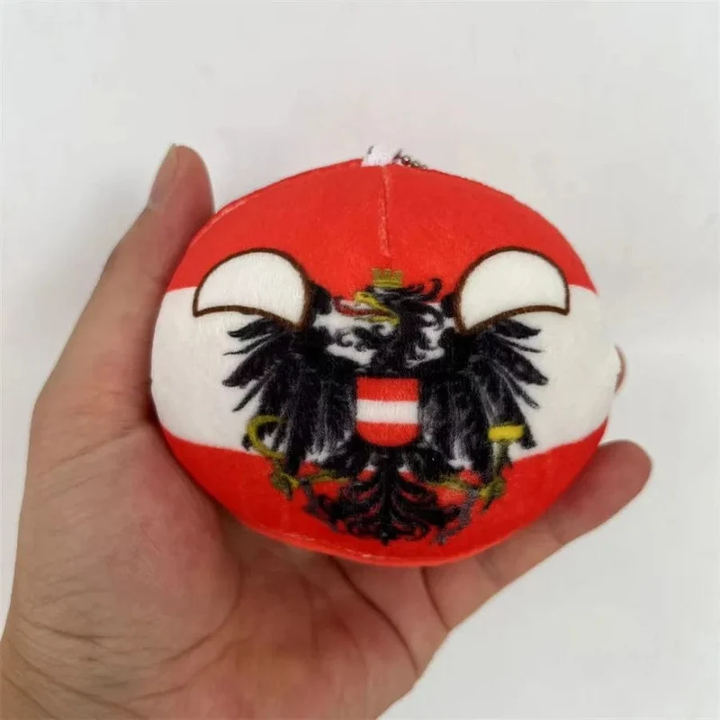 70 Arten Polandball Anhänger Country Balls 10cm Country Ball Plüschtiere Countryball Gefüllte Puppe Spielzeug Weihnachtsgeschenk für Kinder