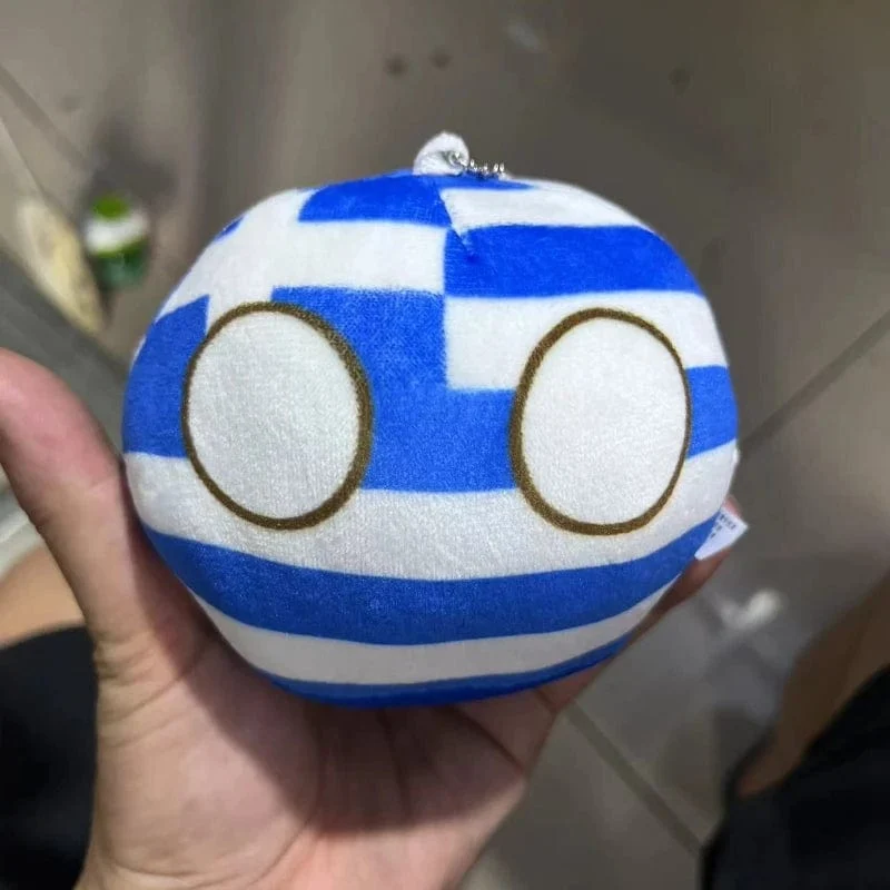 70 Arten Polandball Anhänger Country Balls 10cm Country Ball Plüschtiere Countryball Gefüllte Puppe Spielzeug Weihnachtsgeschenk für Kinder