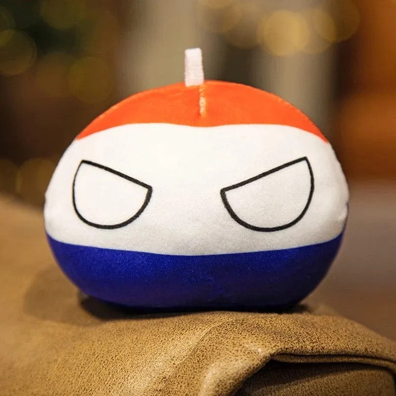 70 Arten Polandball Anhänger Country Balls 10cm Country Ball Plüschtiere Countryball Gefüllte Puppe Spielzeug Weihnachtsgeschenk für Kinder