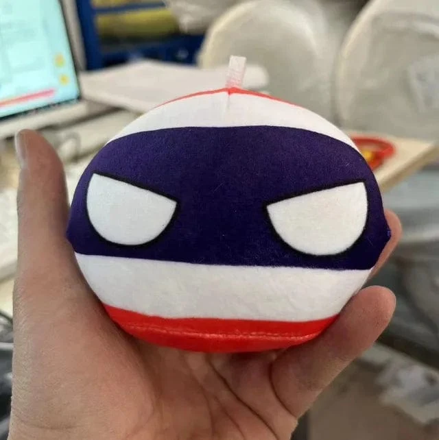 70 Arten Polandball Anhänger Country Balls 10cm Country Ball Plüschtiere Countryball Gefüllte Puppe Spielzeug Weihnachtsgeschenk für Kinder