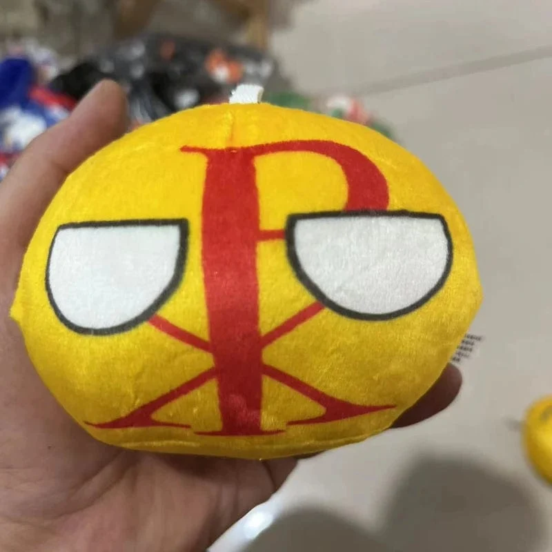 70 Arten Polandball Anhänger Country Balls 10cm Country Ball Plüschtiere Countryball Gefüllte Puppe Spielzeug Weihnachtsgeschenk für Kinder