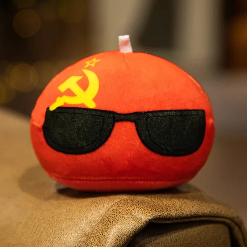 70 Arten Polandball Anhänger Country Balls 10cm Country Ball Plüschtiere Countryball Gefüllte Puppe Spielzeug Weihnachtsgeschenk für Kinder