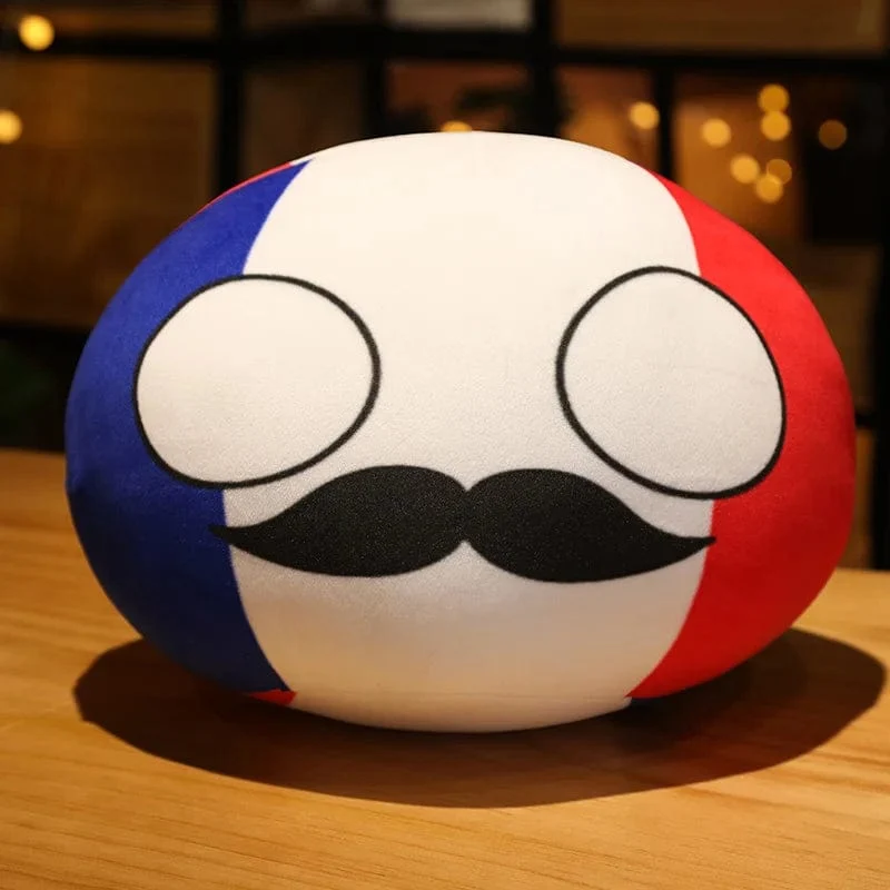 70 Arten Polandball Anhänger Country Balls 10cm Country Ball Plüschtiere Countryball Gefüllte Puppe Spielzeug Weihnachtsgeschenk für Kinder