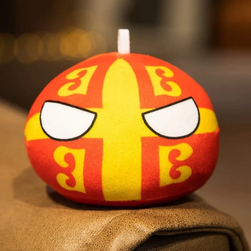 70 Arten Polandball Anhänger Country Balls 10cm Country Ball Plüschtiere Countryball Gefüllte Puppe Spielzeug Weihnachtsgeschenk für Kinder