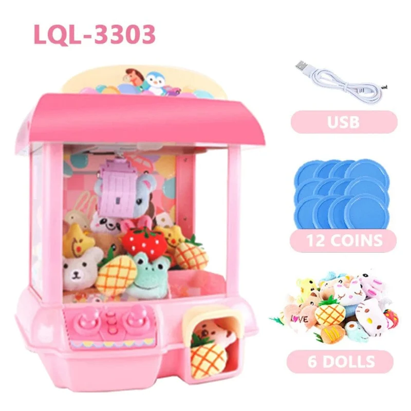 Mini 6 * 4 cm kleines weiches Stofftier Plüsch Plüschtier Puppe Design Kaninchen Bär und andere Multi-Modell kleine Spielzeuge Baby Kinder Geschenke
