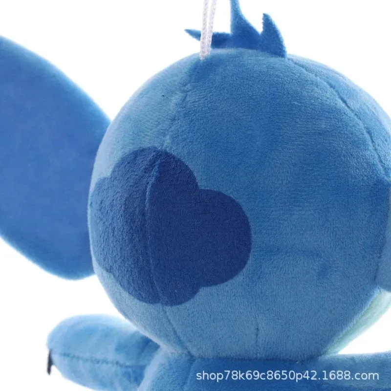 12-20cm Disney Stitch Mickey Minnie Plüsch-Schlüsselanhänger Modelle Kawaii Cartoon Gefüllte Plüsch Puppen Spielzeug Anime Baby Kinder Geburtstagsgeschenke