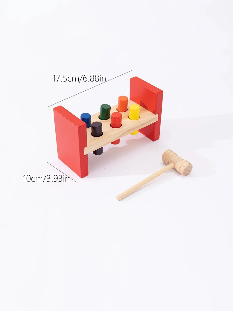 Montessori-Hämmerspielzeug aus Holz – Entwicklung der Feinmotorik und pädagogischer Spaß für Kleinkinder