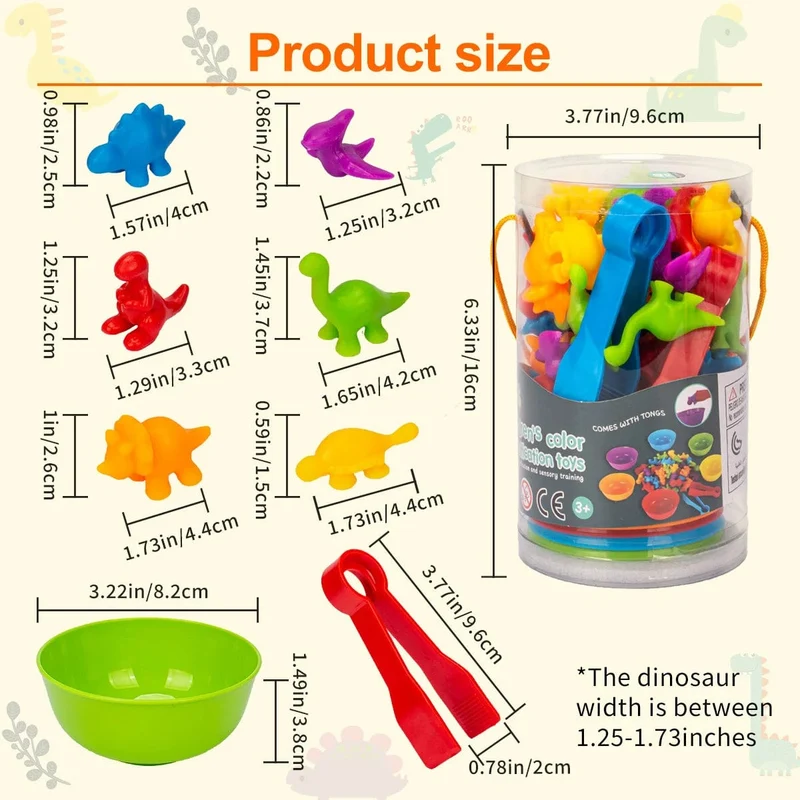 Zähl- und Sortierspielzeug für Kleinkinder, Vorschul-Lernaktivitäten für Mathematik, Farberkennung, Montessori-Baby, MINT-Geschenk