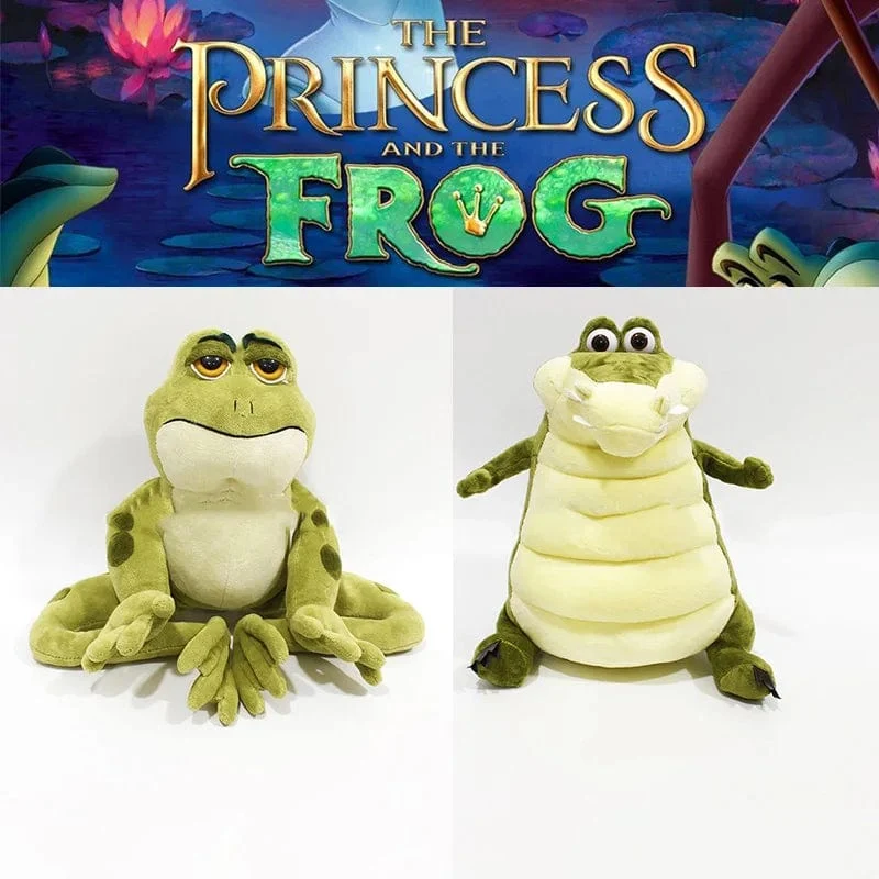 22 cm Disney Movie Peripherals Die Prinzessin und der Frosch Plüschtiere Gefüllte weiche Puppe Spielzeug Cartoon Tier Plüsch Geschenke für Kinder