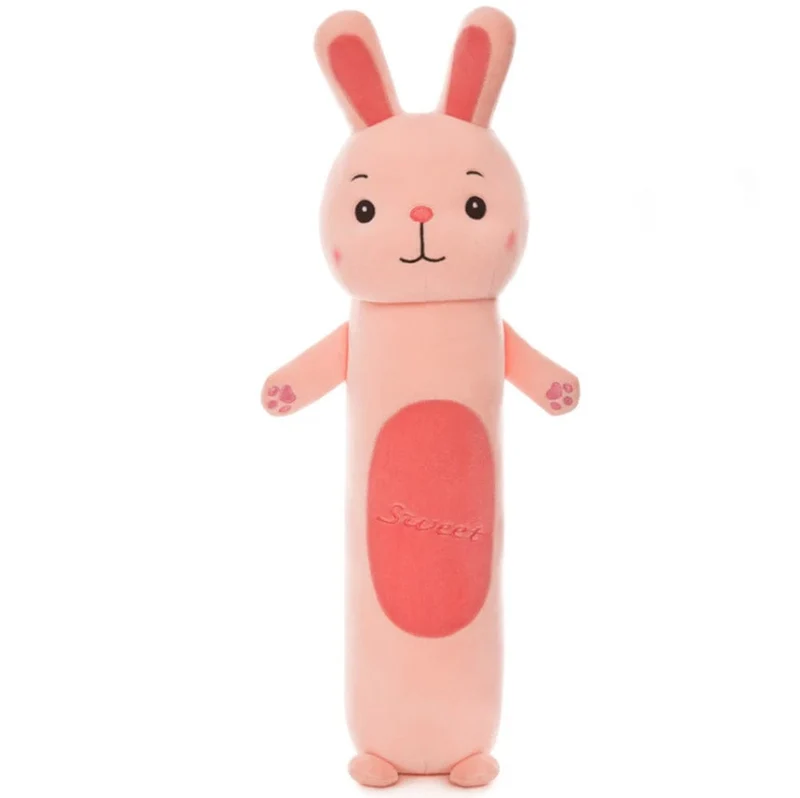 50 cm großes, niedliches Hasenkissen, Plüschtier, Löwe, Affe, Frosch, Tier mit langen Beinen, Schlafkissen, Puppe, Geschenk für Kinder zum Geburtstag oder zu Weihnachten
