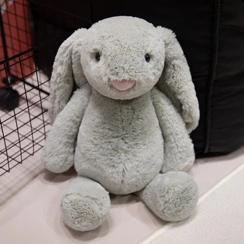 20-45cm Süßes Plüschtier Stofftier Kaninchenpuppe Babys Schlafgefährte Kawaii Plüsch Langohr Kaninchenpuppe Kindergeschenk
