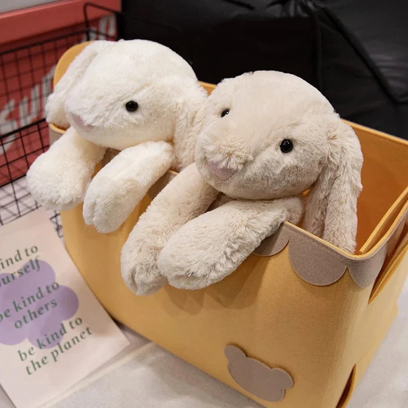 20-45cm Süßes Plüschtier Stofftier Kaninchenpuppe Babys Schlafgefährte Kawaii Plüsch Langohr Kaninchenpuppe Kindergeschenk