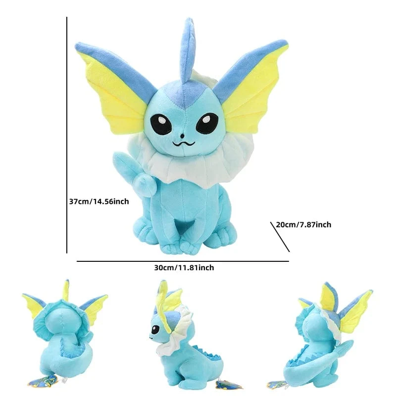 Großes Nachtara Pokemon Plüschtier Sitzend Eevee Leafeon Vaporeon Eevee Flareon Glaziola Espeon Blitza Eevolutions Spielpuppe