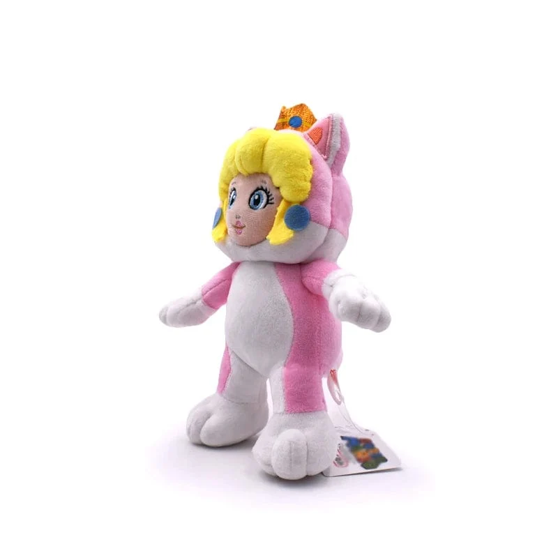 Prinzessin Peach Mario Plüschtiere Kawaii Stoffpuppen Cartoon Niedliche Puppen Geburtstags-Weihnachtsgeschenk für Kindersammlung