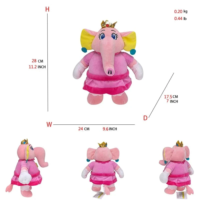 Prinzessin Peach Mario Plüschtiere Kawaii Stoffpuppen Cartoon Niedliche Puppen Geburtstags-Weihnachtsgeschenk für Kindersammlung