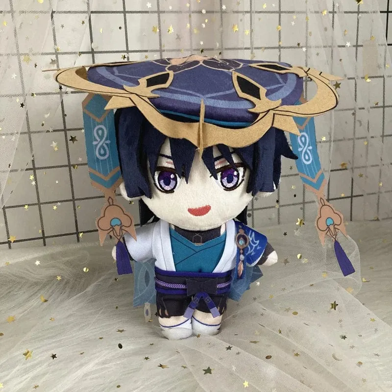 20 cm Genshin Impact Sangonomiya Kokomi Wriothesley Lyney Furina Kindergeschenke Rund um das Spiel Kuscheltiere Plüschpuppenspielzeug