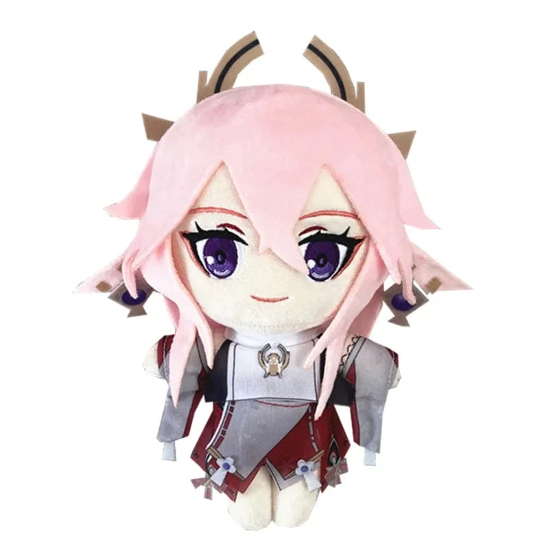 20 cm Genshin Impact Sangonomiya Kokomi Wriothesley Lyney Furina Kindergeschenke Rund um das Spiel Kuscheltiere Plüschpuppenspielzeug