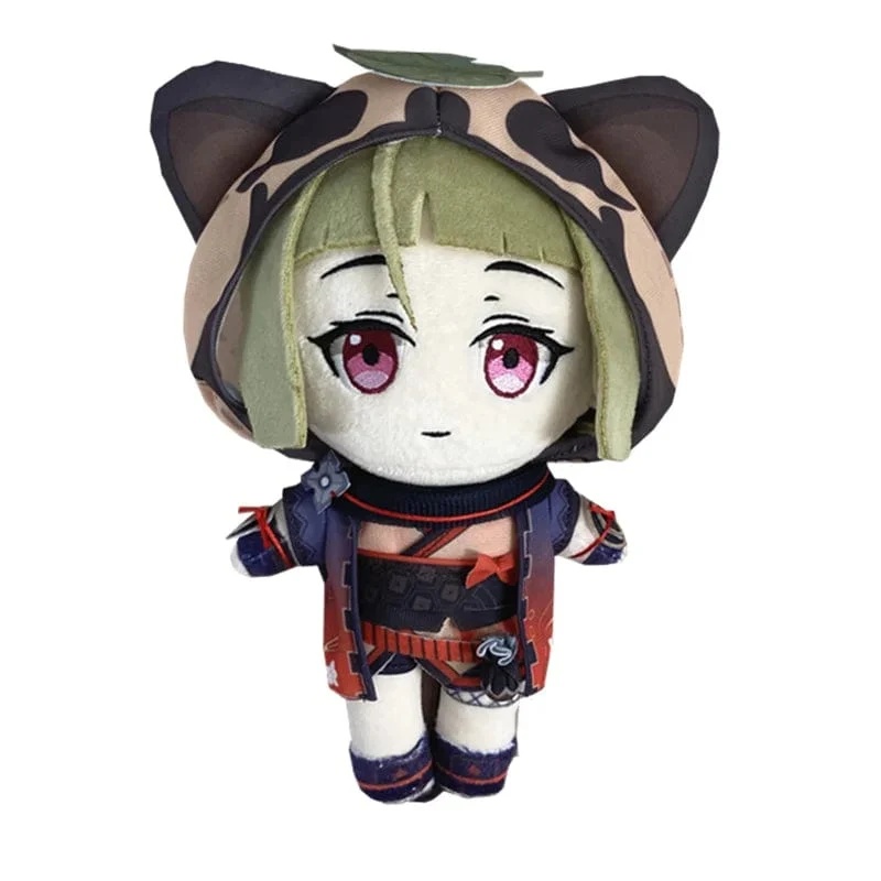 20 cm Genshin Impact Sangonomiya Kokomi Wriothesley Lyney Furina Kindergeschenke Rund um das Spiel Kuscheltiere Plüschpuppenspielzeug