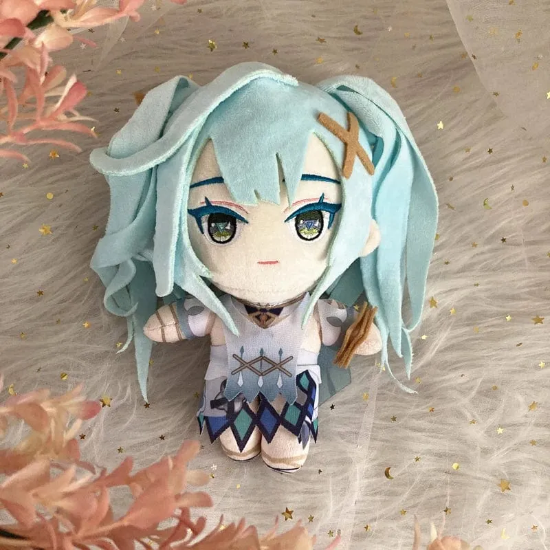 20 cm Genshin Impact Sangonomiya Kokomi Wriothesley Lyney Furina Kindergeschenke Rund um das Spiel Kuscheltiere Plüschpuppenspielzeug