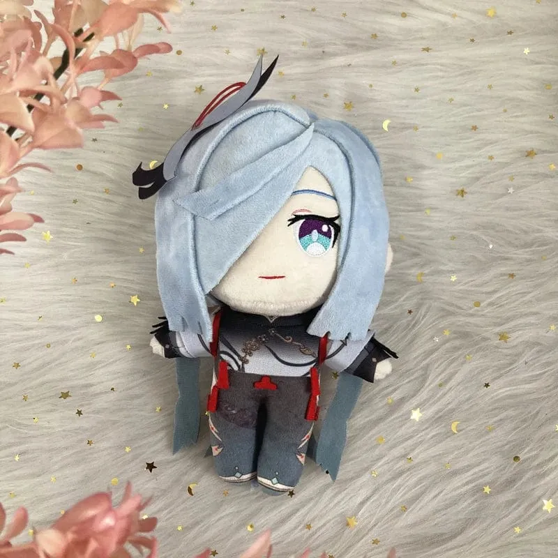 20 cm Genshin Impact Sangonomiya Kokomi Wriothesley Lyney Furina Kindergeschenke Rund um das Spiel Kuscheltiere Plüschpuppenspielzeug