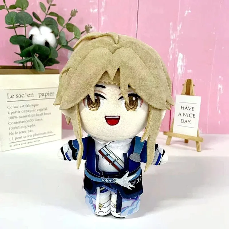 20 cm Genshin Impact Sangonomiya Kokomi Wriothesley Lyney Furina Kindergeschenke Rund um das Spiel Kuscheltiere Plüschpuppenspielzeug