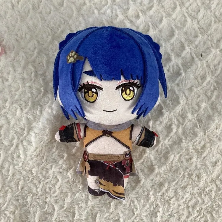 20 cm Genshin Impact Sangonomiya Kokomi Wriothesley Lyney Furina Kindergeschenke Rund um das Spiel Kuscheltiere Plüschpuppenspielzeug