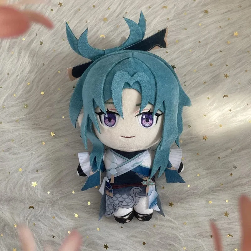 20 cm Genshin Impact Sangonomiya Kokomi Wriothesley Lyney Furina Kindergeschenke Rund um das Spiel Kuscheltiere Plüschpuppenspielzeug