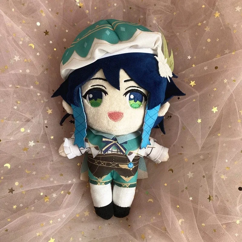 20 cm Genshin Impact Sangonomiya Kokomi Wriothesley Lyney Furina Kindergeschenke Rund um das Spiel Kuscheltiere Plüschpuppenspielzeug