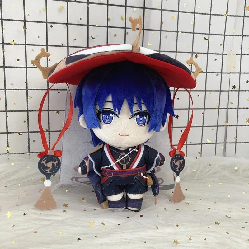 20 cm Genshin Impact Sangonomiya Kokomi Wriothesley Lyney Furina Kindergeschenke Rund um das Spiel Kuscheltiere Plüschpuppenspielzeug