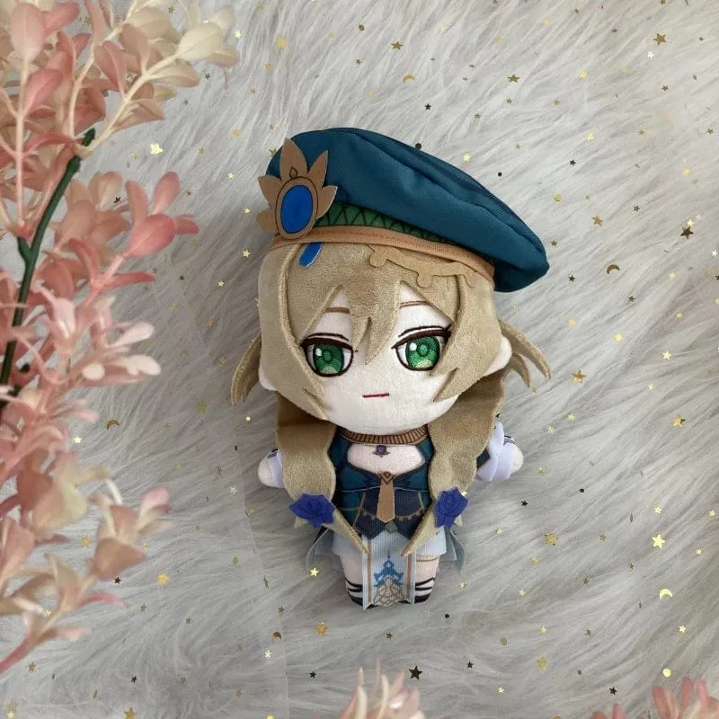 20 cm Genshin Impact Sangonomiya Kokomi Wriothesley Lyney Furina Kindergeschenke Rund um das Spiel Kuscheltiere Plüschpuppenspielzeug