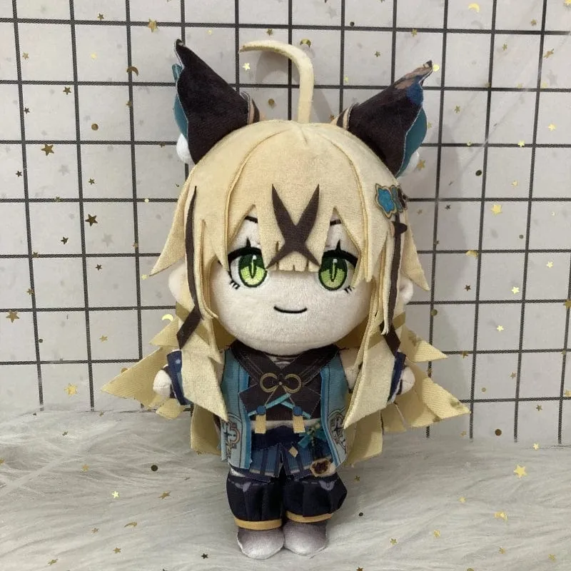 20 cm Genshin Impact Sangonomiya Kokomi Wriothesley Lyney Furina Kindergeschenke Rund um das Spiel Kuscheltiere Plüschpuppenspielzeug