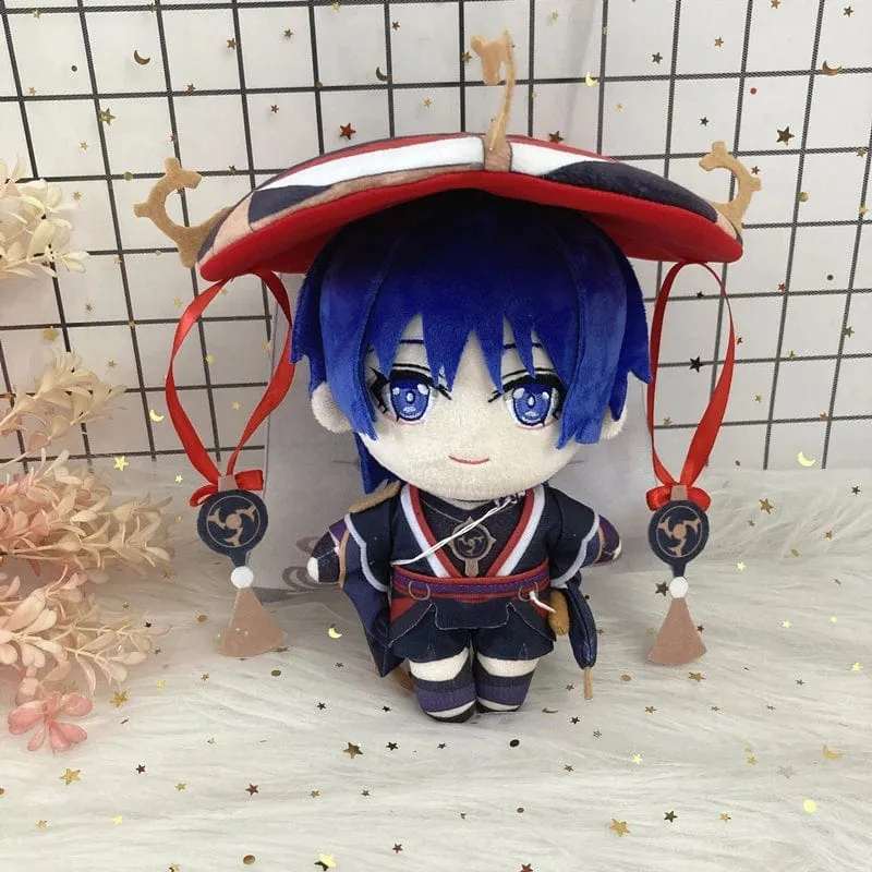 20 cm Genshin Impact Sangonomiya Kokomi Wriothesley Lyney Furina Kindergeschenke Rund um das Spiel Kuscheltiere Plüschpuppenspielzeug