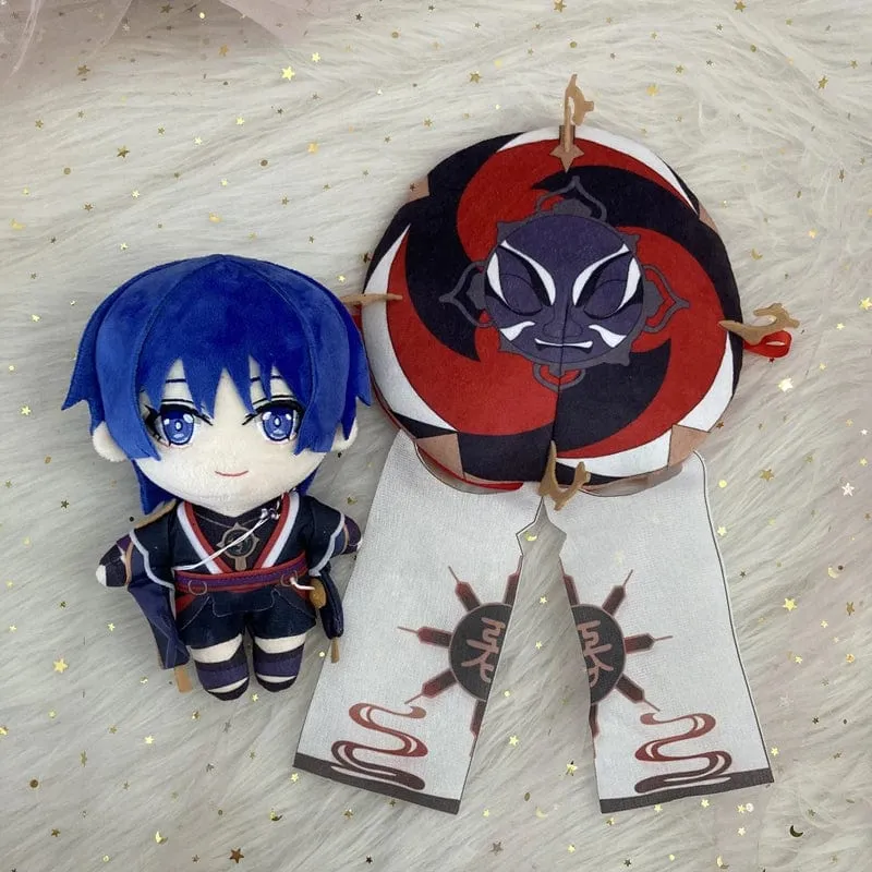 20 cm Genshin Impact Sangonomiya Kokomi Wriothesley Lyney Furina Kindergeschenke Rund um das Spiel Kuscheltiere Plüschpuppenspielzeug