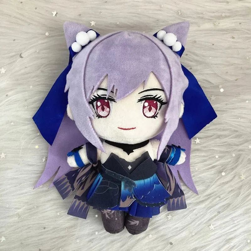 20 cm Genshin Impact Sangonomiya Kokomi Wriothesley Lyney Furina Kindergeschenke Rund um das Spiel Kuscheltiere Plüschpuppenspielzeug