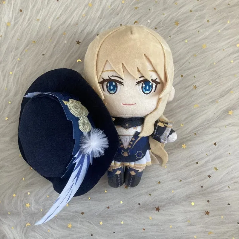 20 cm Genshin Impact Sangonomiya Kokomi Wriothesley Lyney Furina Kindergeschenke Rund um das Spiel Kuscheltiere Plüschpuppenspielzeug