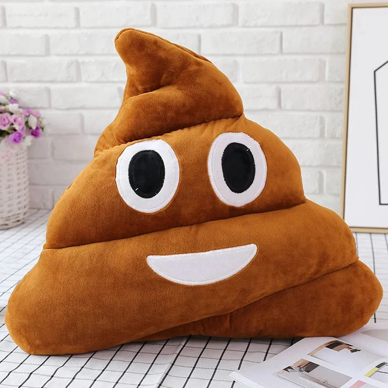 Viele Größe Poo Ausdruck Plüsch Spielzeug Freunde Lustige Freative Poo Lustige Puppe Senden Freunde Kinder Geburtstag Weihnachten Geschenk