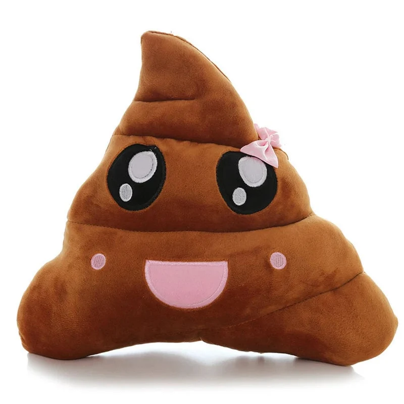 Viele Größe Poo Ausdruck Plüsch Spielzeug Freunde Lustige Freative Poo Lustige Puppe Senden Freunde Kinder Geburtstag Weihnachten Geschenk