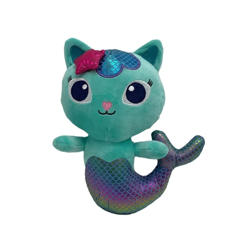 Gabby Puppenhaus Plüschtiere Kawaii Mercat Niedliche Kuscheltiere Meerjungfrau Katze Puppenhaus Plüschpuppen Kindergeburtstag Weihnachtsgeschenke