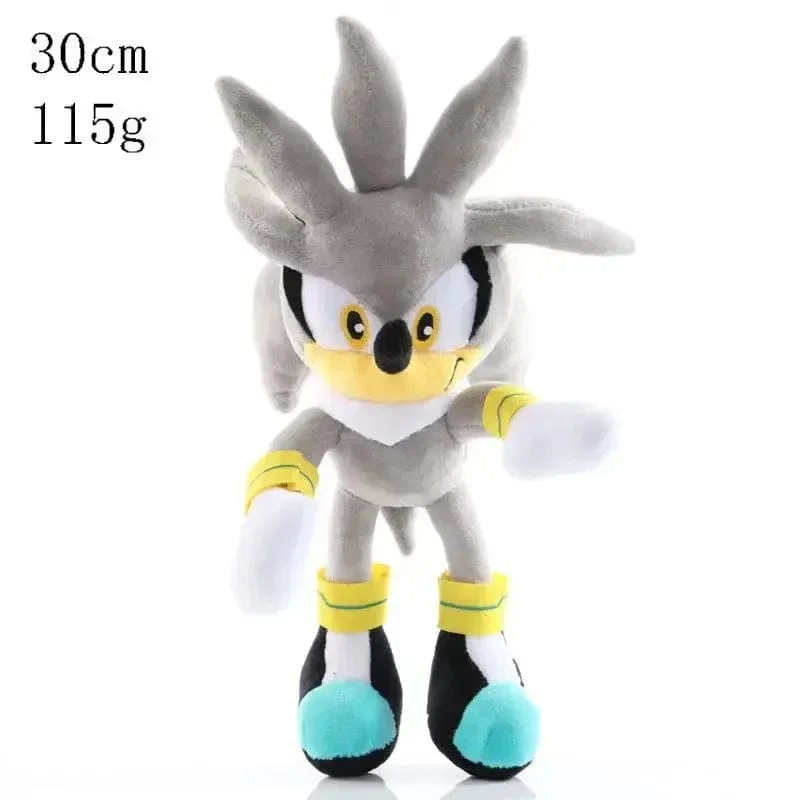 Supersonic Hedgehog Sonic Plüsch Cartoon Spiel Anime Kinder Plüsch Puppe Spielzeug Weihnachten Geburtstagsgeschenk Großhandel Größe 30cm