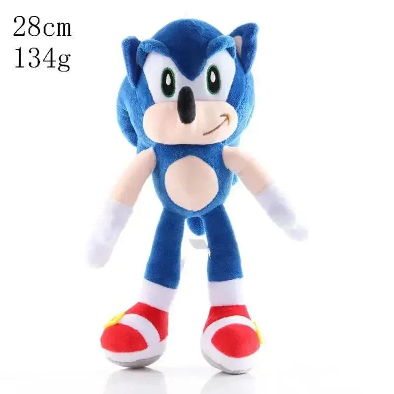 Supersonic Hedgehog Sonic Plüsch Cartoon Spiel Anime Kinder Plüsch Puppe Spielzeug Weihnachten Geburtstagsgeschenk Großhandel Größe 30cm