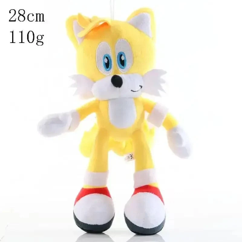 Supersonic Hedgehog Sonic Plüsch Cartoon Spiel Anime Kinder Plüsch Puppe Spielzeug Weihnachten Geburtstagsgeschenk Großhandel Größe 30cm