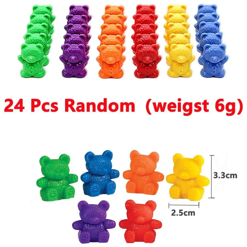 Regenbogen-Matching-Spiel für Kinder, Kognition, Regenbogen-Farbsortierung, Feinmotorik-Training, Montessori-Sensorik-Bildung, Puzzle-Spielzeug, Geschenk
