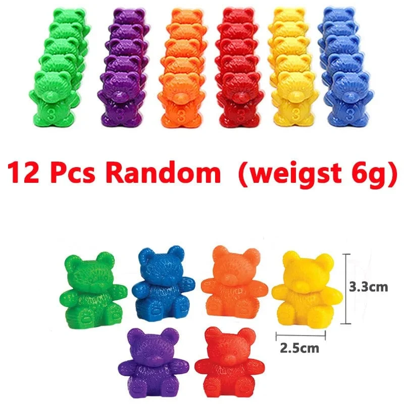 Regenbogen-Matching-Spiel für Kinder, Kognition, Regenbogen-Farbsortierung, Feinmotorik-Training, Montessori-Sensorik-Bildung, Puzzle-Spielzeug, Geschenk