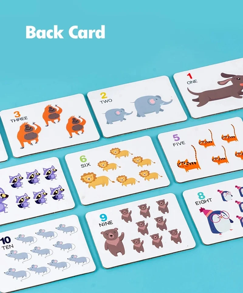 Montessori Mathematik Zählen Sortierung Spielzeug Clip Perlen Matching Spiele Feinmotorik Zahlen Farbe Sensorische Pädagogische Spielzeug Für Kind