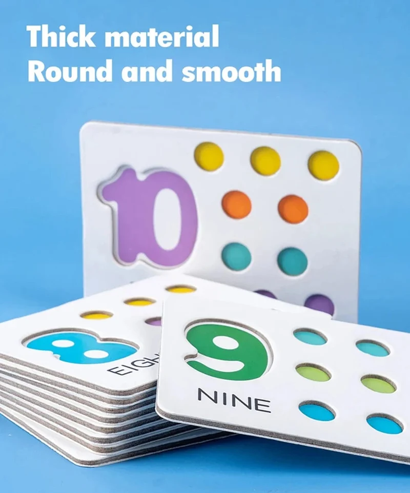 Montessori Mathematik Zählen Sortierung Spielzeug Clip Perlen Matching Spiele Feinmotorik Zahlen Farbe Sensorische Pädagogische Spielzeug Für Kind