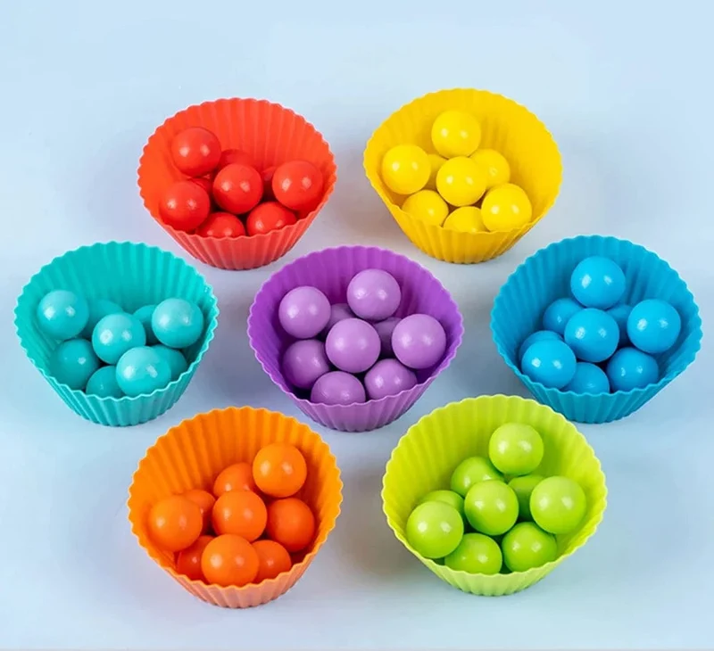 Montessori Mathematik Zählen Sortierung Spielzeug Clip Perlen Matching Spiele Feinmotorik Zahlen Farbe Sensorische Pädagogische Spielzeug Für Kind