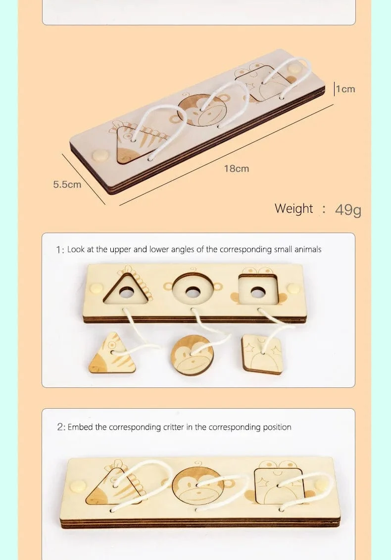 Busy Board Zubehör DIY Spielzeug Teil Holz Spielzeug Metall Schlösser Leder Schnalle Montessori Pädagogisches Spiele Intellektuelle Entwicklung