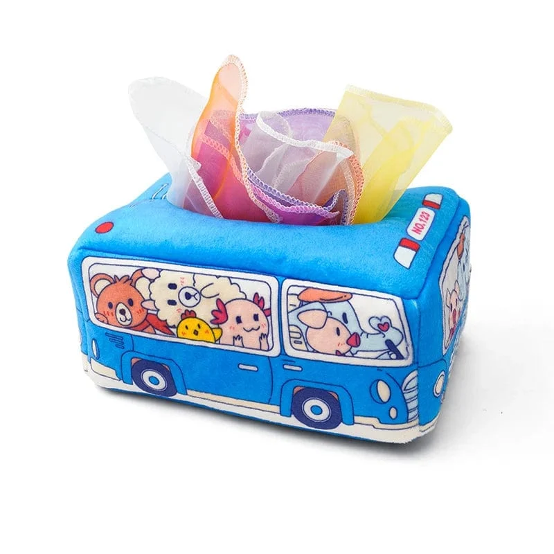 Baby Ziehen Papier Handtuch Reißen Tissue Box Baby Puzzle Frühen Bildung Montessori Kinder Tuch Spielzeug