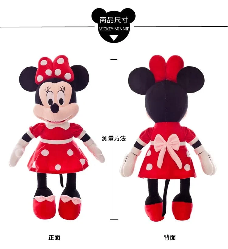 40–100 cm gefüllt Mickey & Minnie Maus Plüschtier Soft Goofy Pluto Donald Duck Mickey Minnie Puppen Geburtstag Hochzeitsgeschenke für Kinder